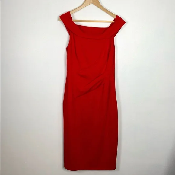 Karen Millen Red Dress Size 10